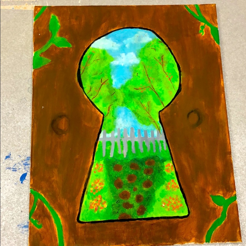 locked garden